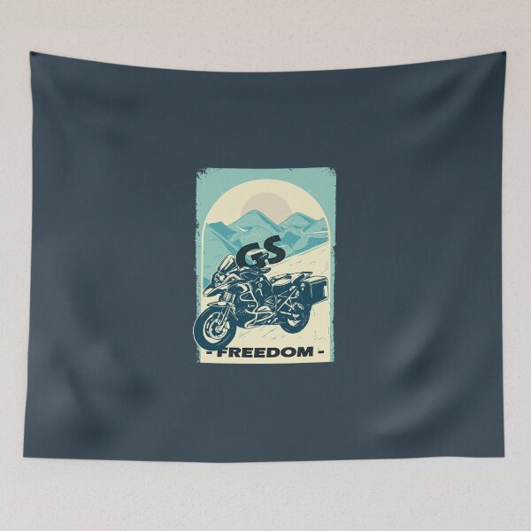 Item preview, GS motorcycle - R1200GS enduro biker motorcycle GS design Pullover Hoodie designed and sold by SolaFail.