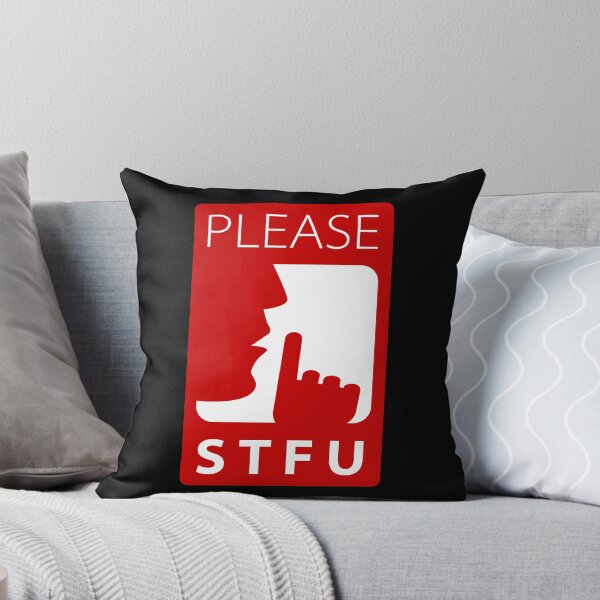 Artikelvorschau, Warning Sign - Please STFU entworfen und verkauft von Clusterfudge.