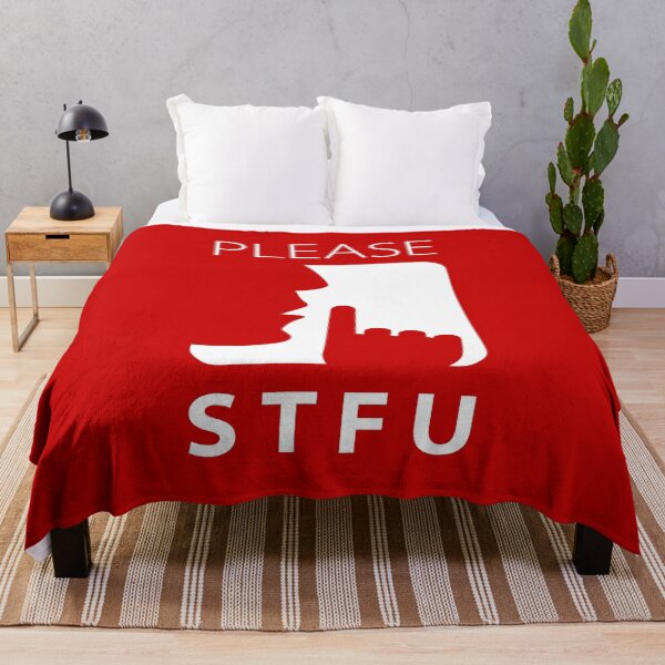 Artikelvorschau, Warning Sign - Please STFU entworfen und verkauft von Clusterfudge.