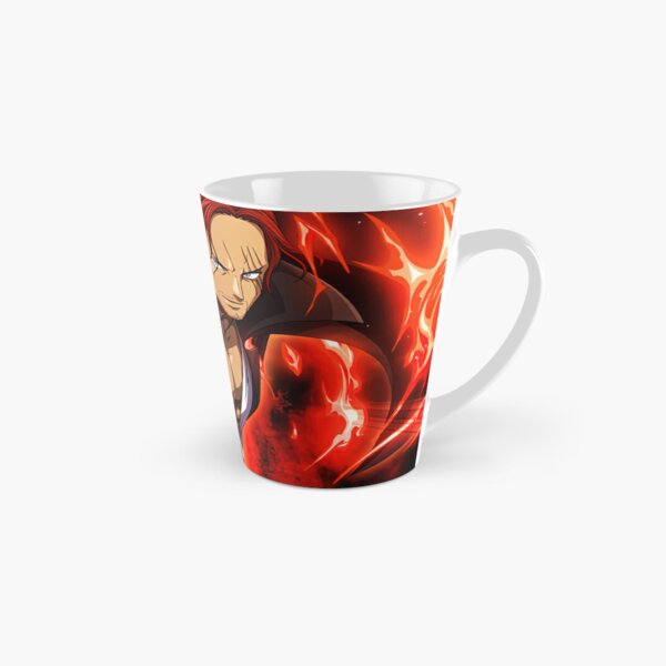 Taza de cumpleaños con impresión en el asa, en el interior y en el exterior  - Parodia de One Piece - Luffy y Shanks El Pelirrojo (Taza de primera  calidad - impresa