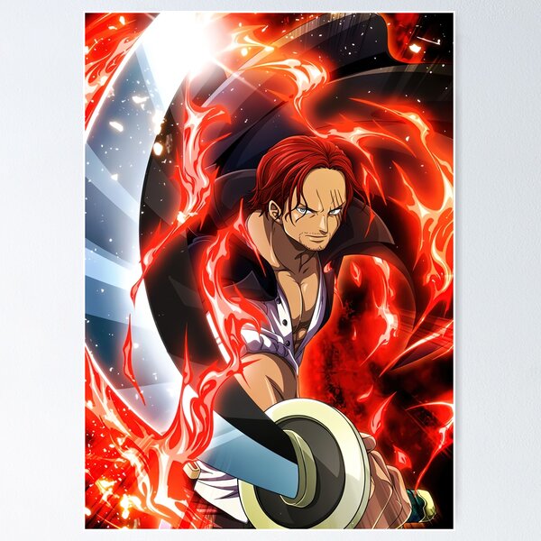 Redhead Shanks One Piece Poster for Sale by BrandyBare