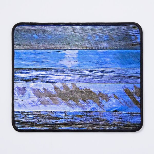 Item preview, Teal-Blue Vintage Wooden Boards Art Photo designed and sold by DEC02.