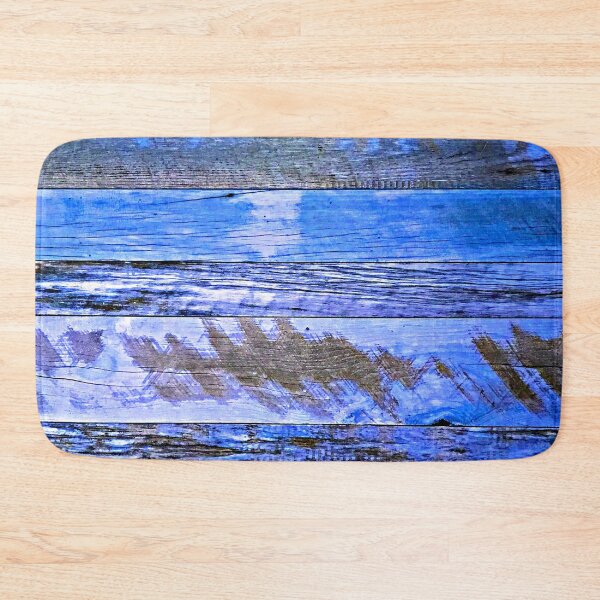 Item preview, Teal-Blue Vintage Wooden Boards Art Photo designed and sold by DEC02.