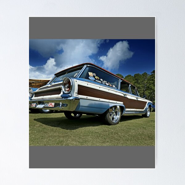 Item preview, 1963 Ford Galaxie Country Squire Wagon Classic designed and sold by AlyceLedner.