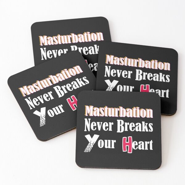 Item preview, Masturbation Never Breaks Your Heart    designed and sold by SchmickCreation.