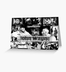 John Wayne Greeting Card