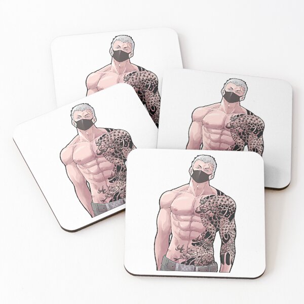 Item preview, MASKED TATTOO MAN designed and sold by Dolls X Beauty.