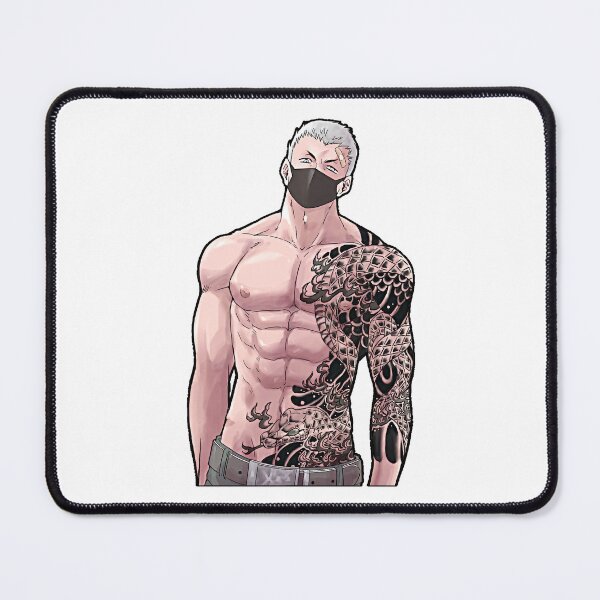 Item preview, MASKED TATTOO MAN designed and sold by Dolls X Beauty.