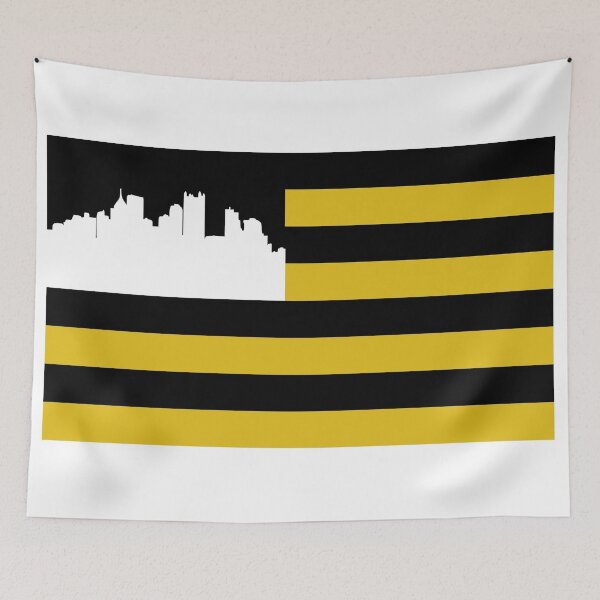 Item preview, Pittsburgh Flag designed and sold by Maddie Wateska.