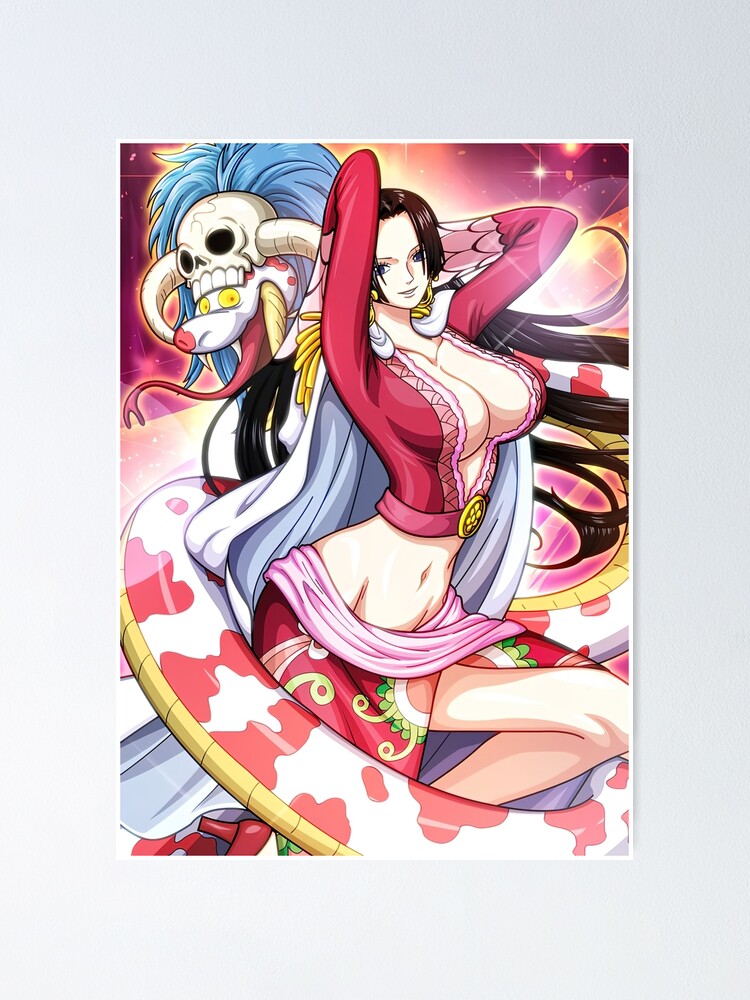 Boa Hancock One Piece Poster For Sale By Jodyboling Redbubble 