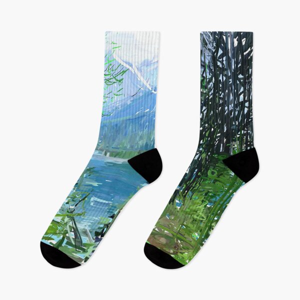Item preview, nature painting t-shirt | nature painting mountain art | nature mountain painting  designed and sold by KARTICK DUTTA.