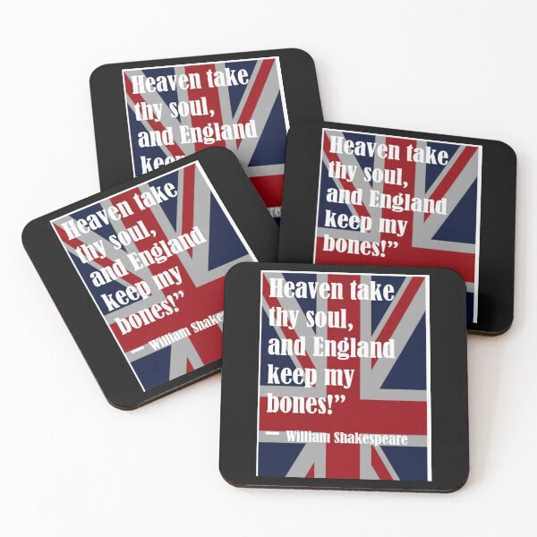 Item preview, UK Flag - Heaven Take thy soul, and England keep my Bones Classic  designed and sold by diehmbiharic.