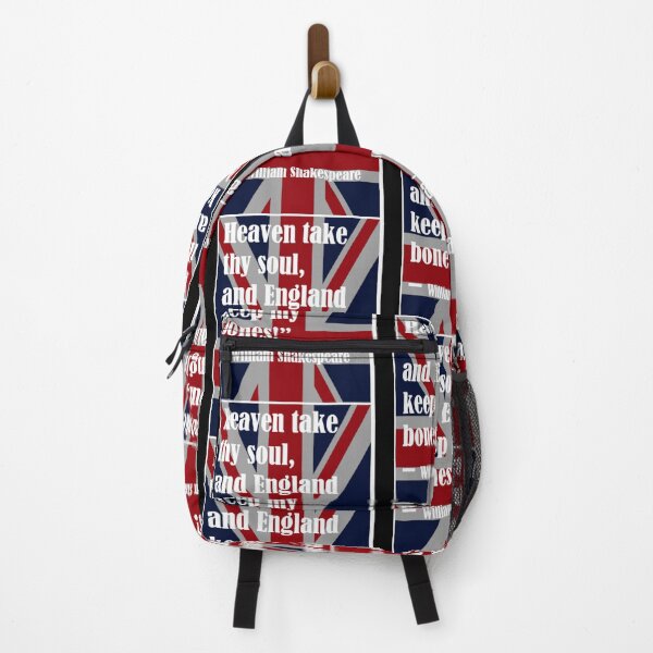 Item preview, UK Flag - Heaven Take thy soul, and England keep my Bones Classic designed and sold by diehmbiharic.