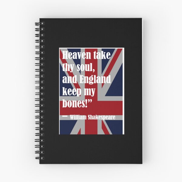 Item preview, UK Flag - Heaven Take thy soul, and England keep my Bones Classic  designed and sold by diehmbiharic.