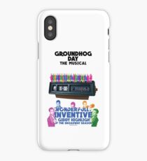 Groundhog Day Poster Edit iPhone Case