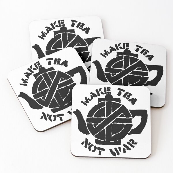 Item preview, Make Tea Not War designed and sold by Atlasia.