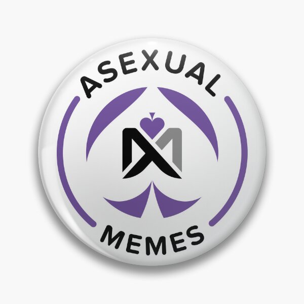 Item preview, Asexual Memes Logo designed and sold by asexualmemes.