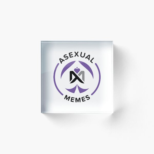 Item preview, Asexual Memes Logo designed and sold by asexualmemes.