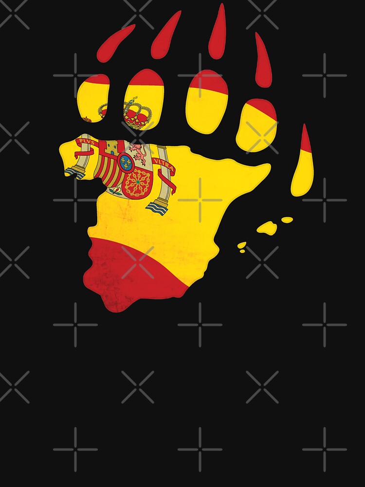 spanish-flag-bear-paw-t-shirt-by-bearyourart-redbubble