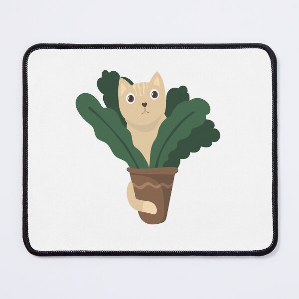 Item preview, Cat Flower Vase Sticker designed and sold by JohnieDesigne.