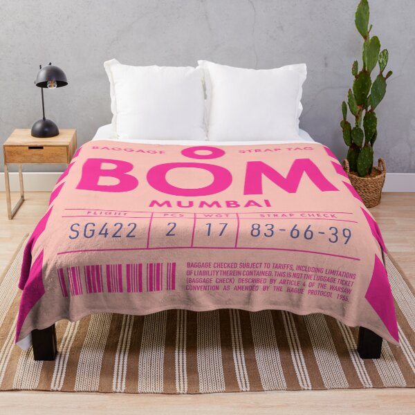 Item preview, Etiqueta de equipaje D - BOM Mumbai India designed and sold by VoodooCircus.