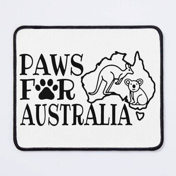Item preview, Kangaroo and Koala paws for Australia designed and sold by smallcatvn.