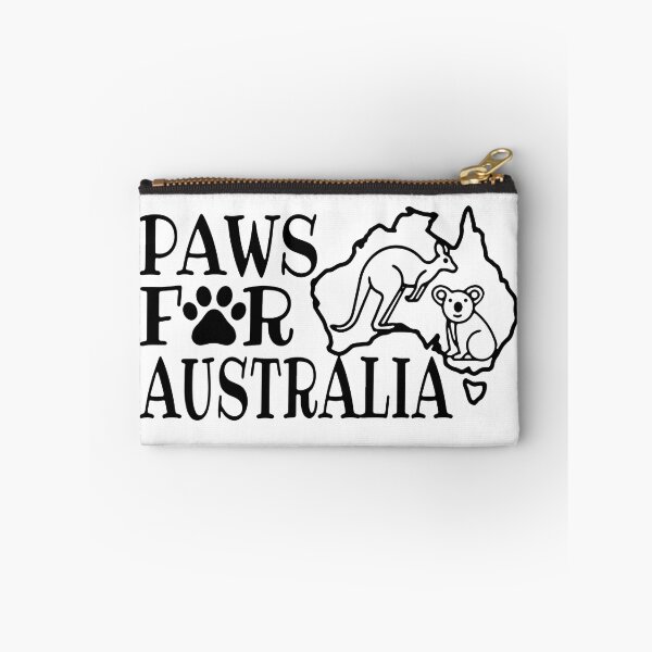 Item preview, Kangaroo and Koala paws for Australia  designed and sold by smallcatvn.