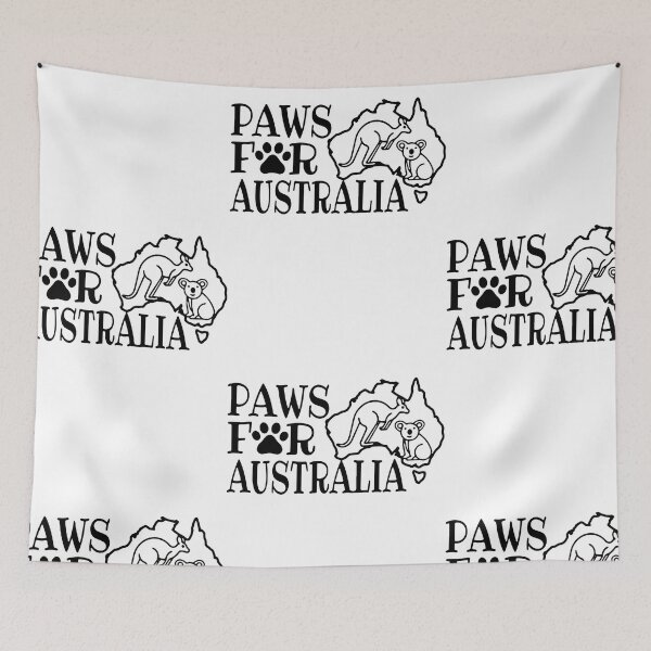 Item preview, Kangaroo and Koala paws for Australia  designed and sold by smallcatvn.