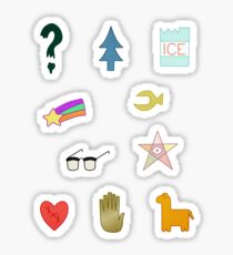 Gravity Falls Symbols Sticker