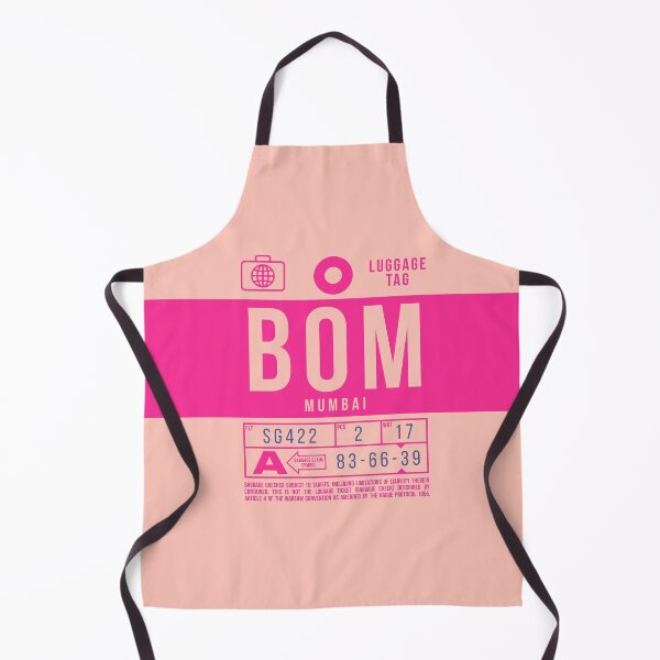 Item preview, Luggage Tag B - BOM Mumbai India designed and sold by VoodooCircus.