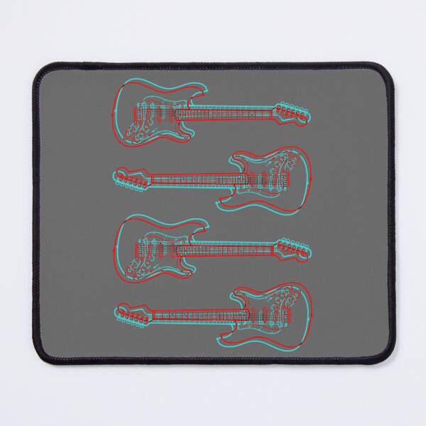 Item preview, 3D Strat Outline (black) Classic designed and sold by GodfreyZieme.