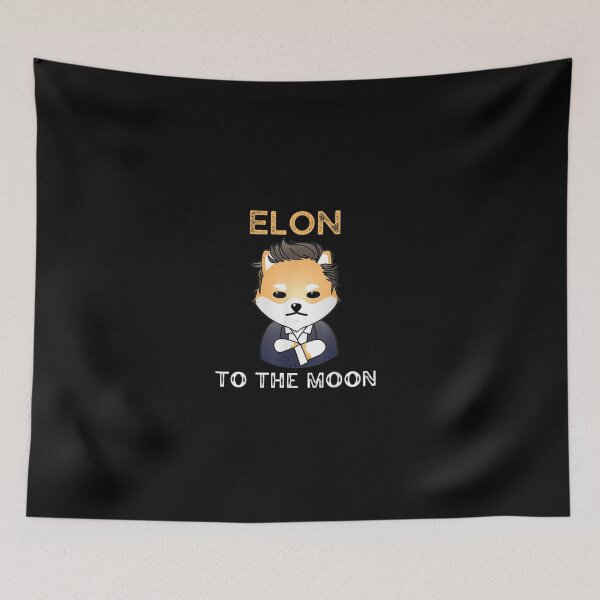 Item preview, Elon To The Moon Dogelon Mars Token Coin Elon Crypto T-Shirt designed and sold by BoehringerSonne.