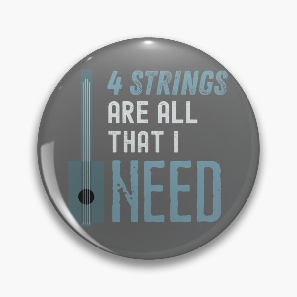 Item preview, 4 Strings Are All That I Need Cigar Box Guitar Classic designed and sold by GodfreyZieme.