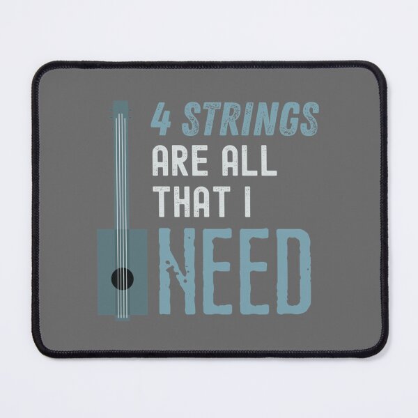 Item preview, 4 Strings Are All That I Need Cigar Box Guitar Classic designed and sold by GodfreyZieme.