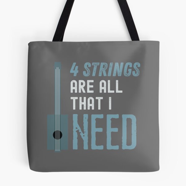 Item preview, 4 Strings Are All That I Need Cigar Box Guitar Classic designed and sold by GodfreyZieme.