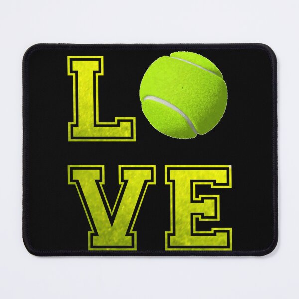 Item preview, Love Tennis Fitted T-Shirt designed and sold by verarheaf9.