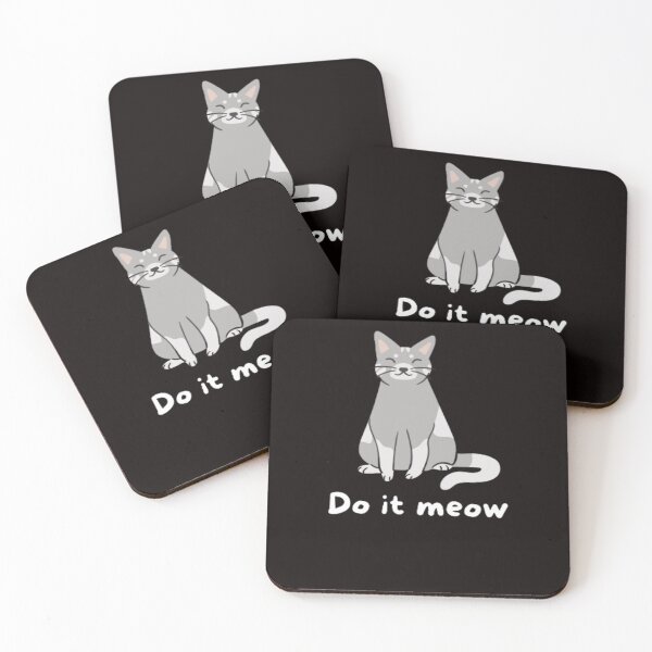 Item preview, Do It Meow  For Funny Cat Lover designed and sold by Nero9o.