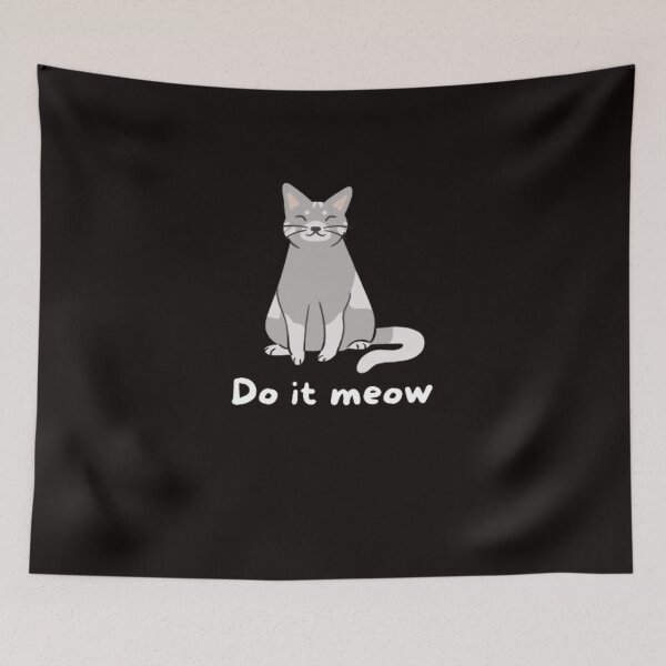 Item preview, Do It Meow  For Funny Cat Lover designed and sold by Nero9o.