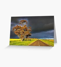 1596 Country Road Greeting Card