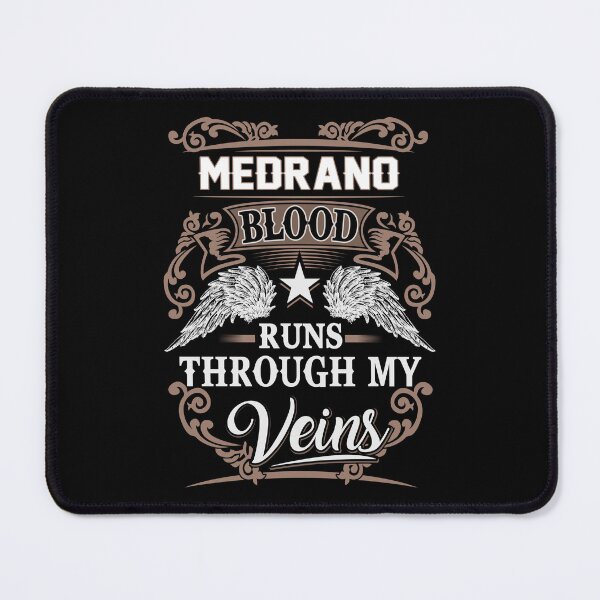 Artikelvorschau, Medrano Name T Shirt - Medrano Blood Runs Through My Veins Gift Item Tee entworfen und verkauft von celiagomez456.