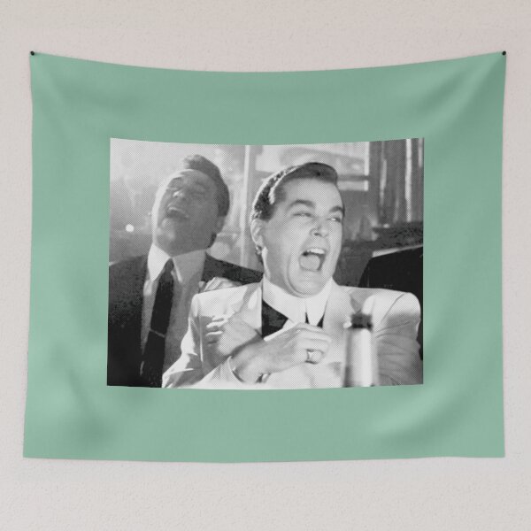 Item preview, Goodfellas Laughing Funny How? designed and sold by ShanaRobe.