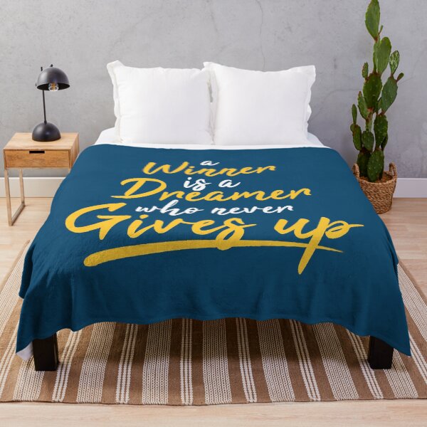 Item preview, A winner is a dreamer who never gives up designed and sold by MossetVolgin.