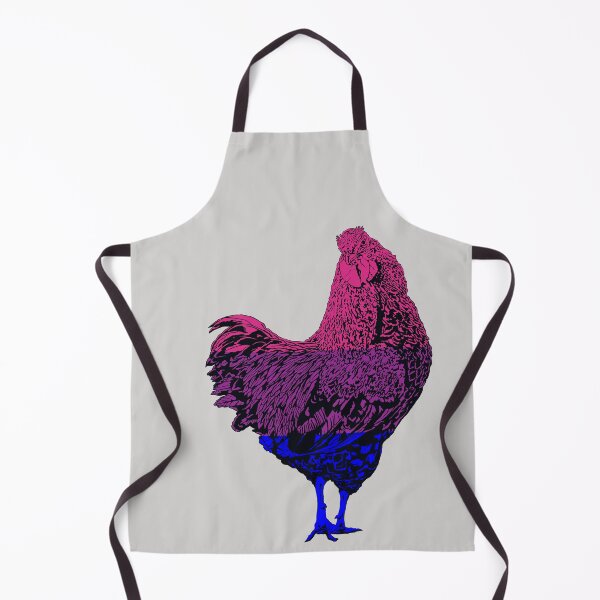 Aperçu de l'œuvre Chicken 4: Bisexual Pride (2022) créée et vendue par Zia Frazier.