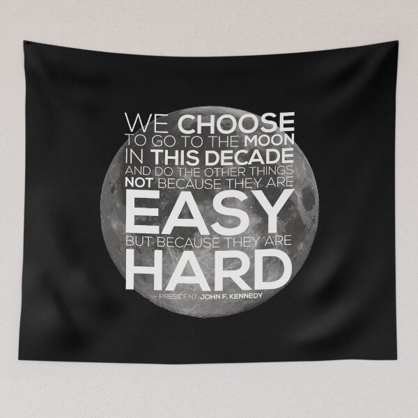 Item preview, We Choose to Go to the Moon designed and sold by Tom Hillmeyer.