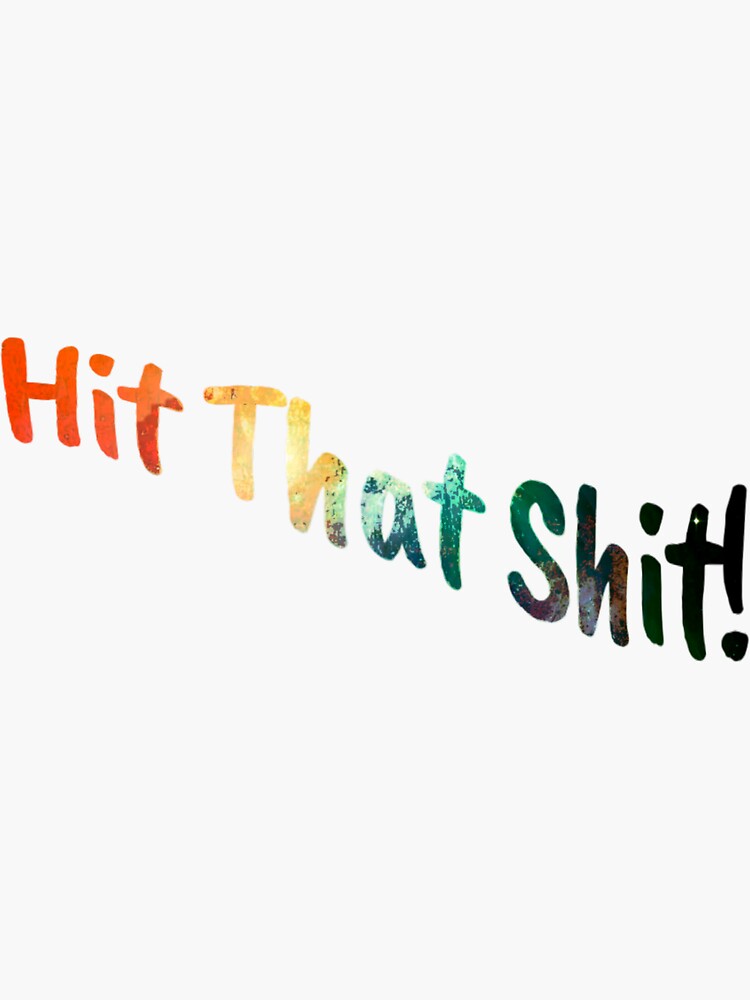 "HTS" Sticker for Sale by BoxxFU Redbubble