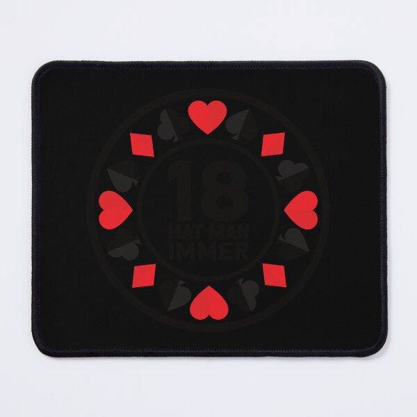 Item preview, Skat 18 Always Has Skat Player Symbols Sticker designed and sold by krnnvrstacy.