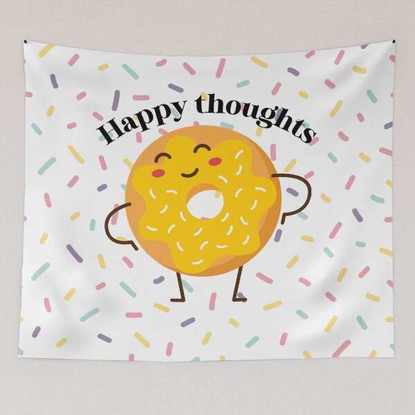 Item preview, Happy Thoughts Donut Design designed and sold by SheaLN.