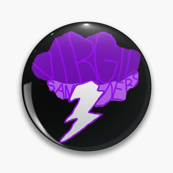 Item preview, Thomas Sanders Sides Virgil Anxiety Purple Logo Cloud Storm Stormcloud designed and sold by TSFamderArtist.
