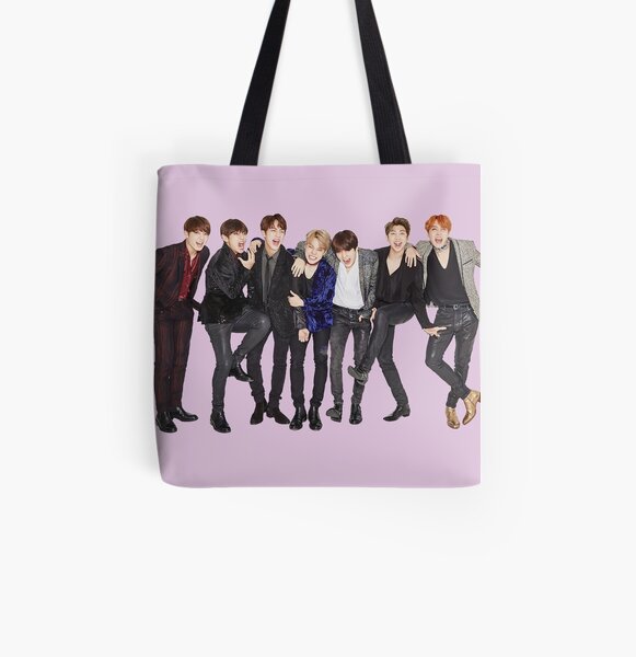 BTS All Over Print Tote Bag