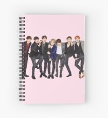 Cuaderno de espiral BTS